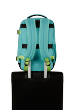 Backpack - Take2Cabin - Dusty Turquoise/Lime