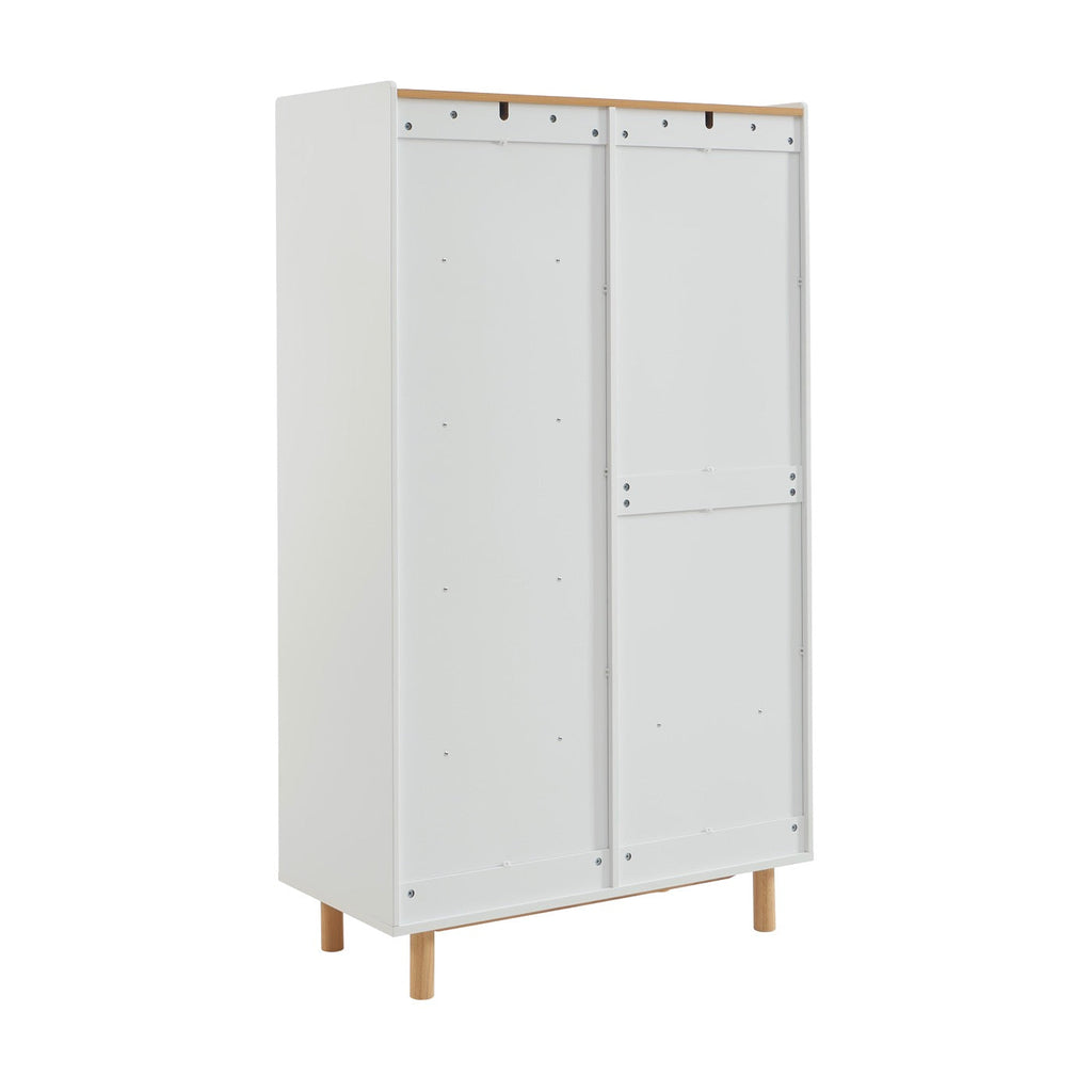 Aura - Armoire Enfant 2 Portes - Blanc