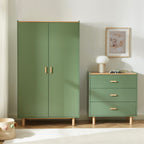 Aura - Armoire Enfant 2 Portes - Vert