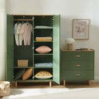 Aura - Armoire Enfant 2 Portes - Vert