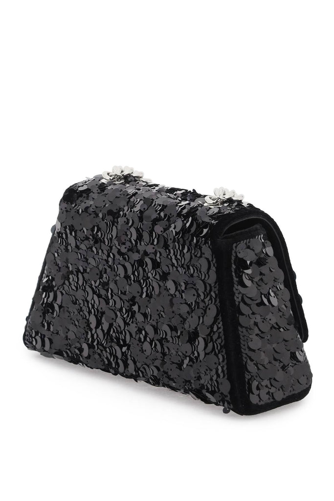Self Portrait - Sac À Bandoulière Self Portrait Sequined Bow Mini Shoulder Bag