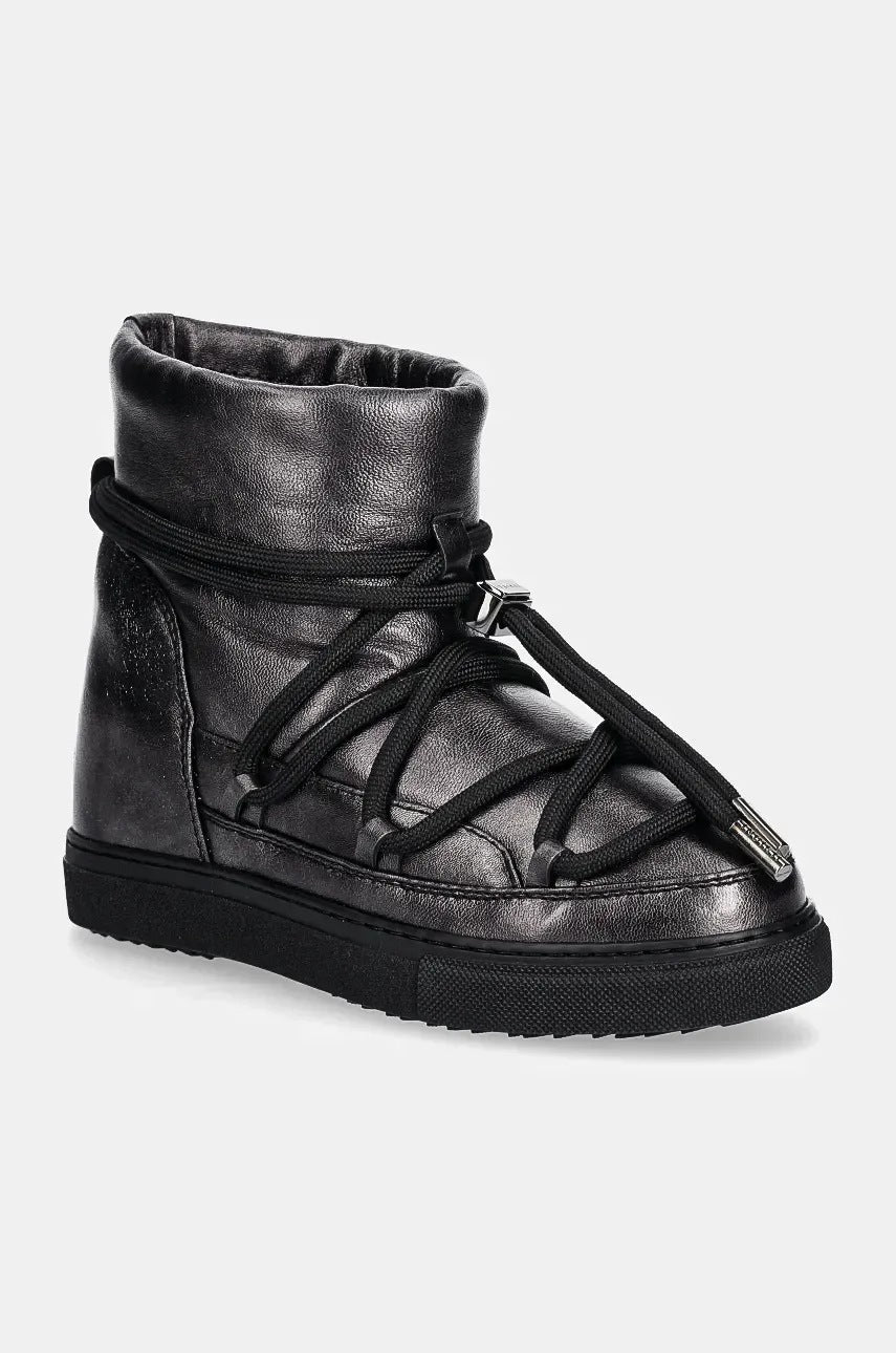 Bottes Full Leather Metallic - Black