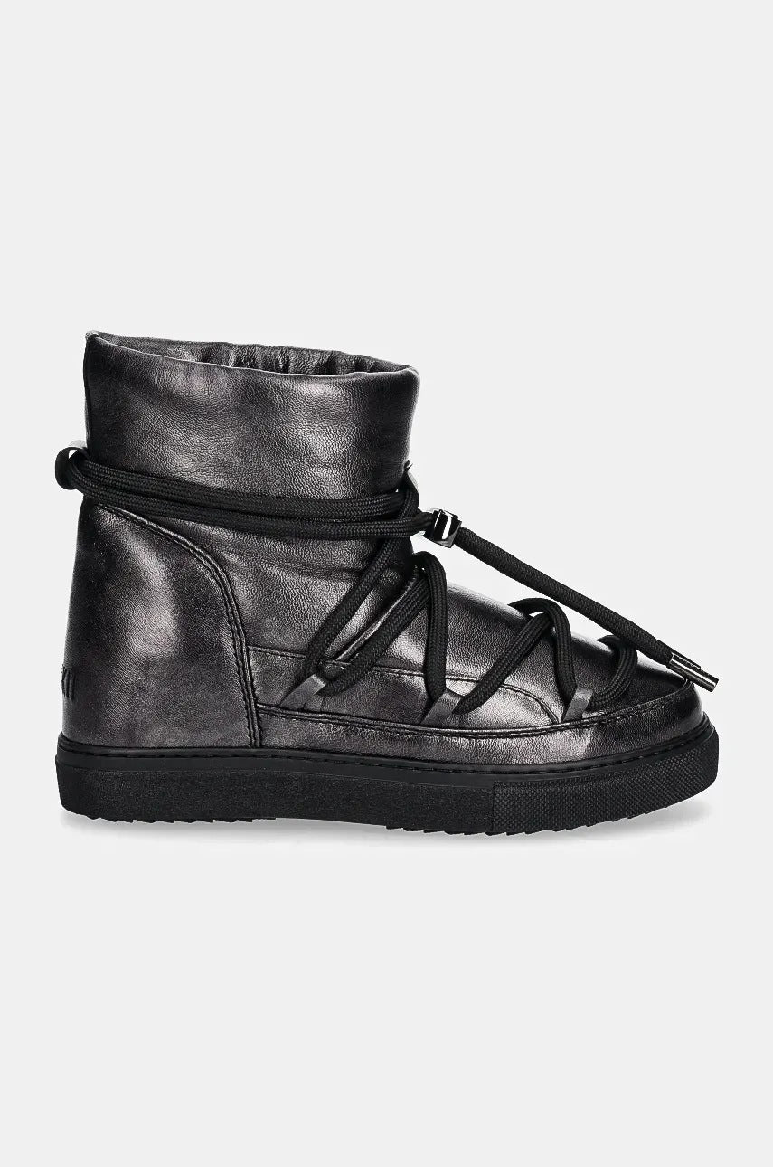 Bottes Full Leather Metallic - Black