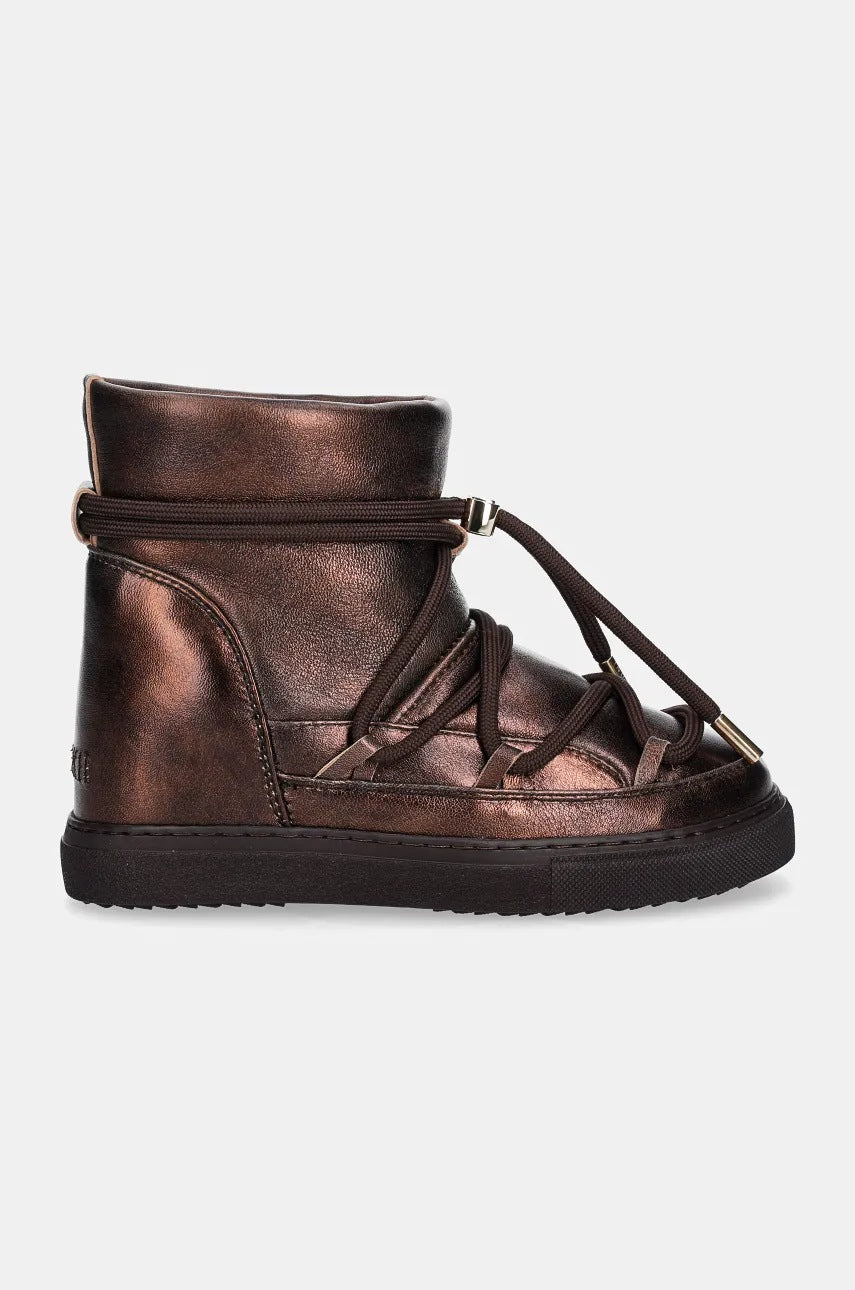 Bottes Full Leather Metallic - Bronze