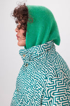 Veste Donna À Imprimé Cartes