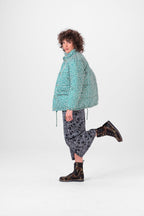 Veste Donna À Imprimé Cartes
