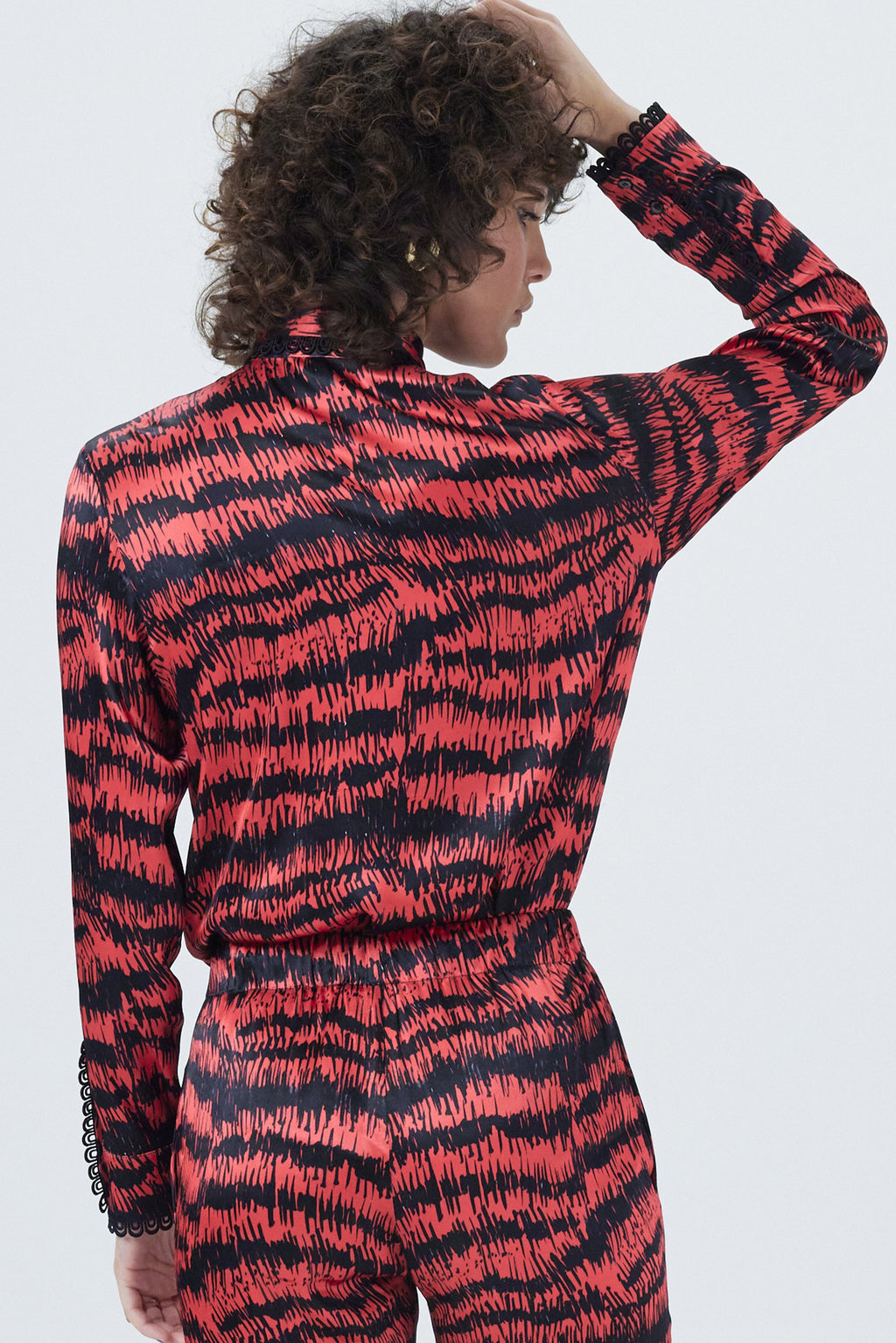Chemise Dori En Imprimé Pigmenté Grenade
