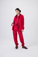 Surchemise Dori En Daim Fuchsia