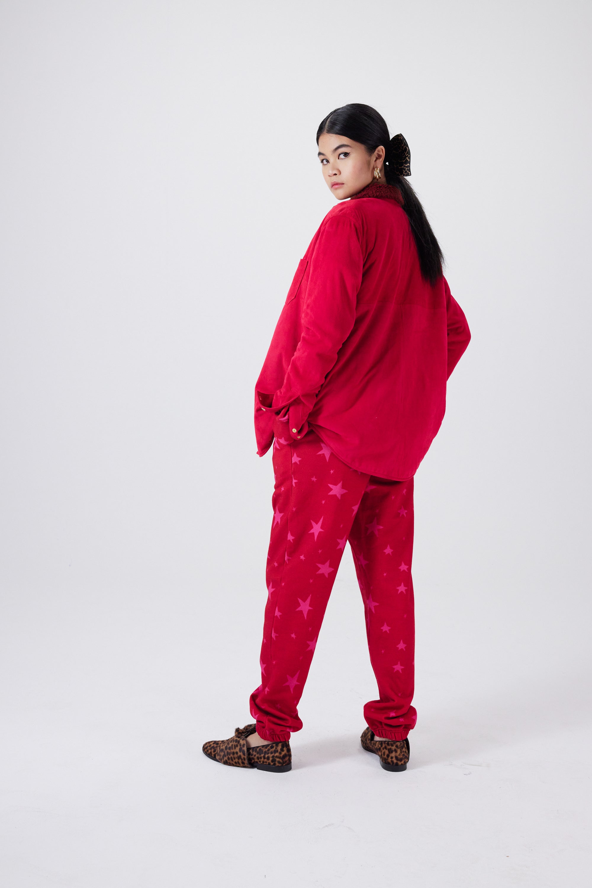 Pantalon Kiara En Polaire Imprimée All Stars
