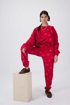 Pantalon Kiara En Polaire Imprimée All Stars