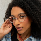 Lunettes De Vue Ashley.B - Champagne Rosé - Femme