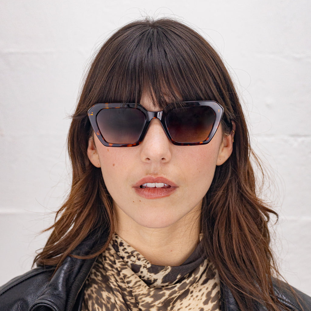 Lunettes De Soleil Alex.L - Écaille - Mixte