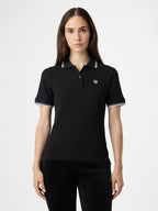 Polo À Liseré Slim - Noir