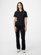 Polo À Liseré Slim - Noir