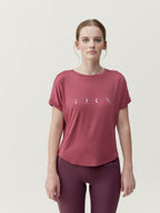 Top Azami - Déco Rose - Femme