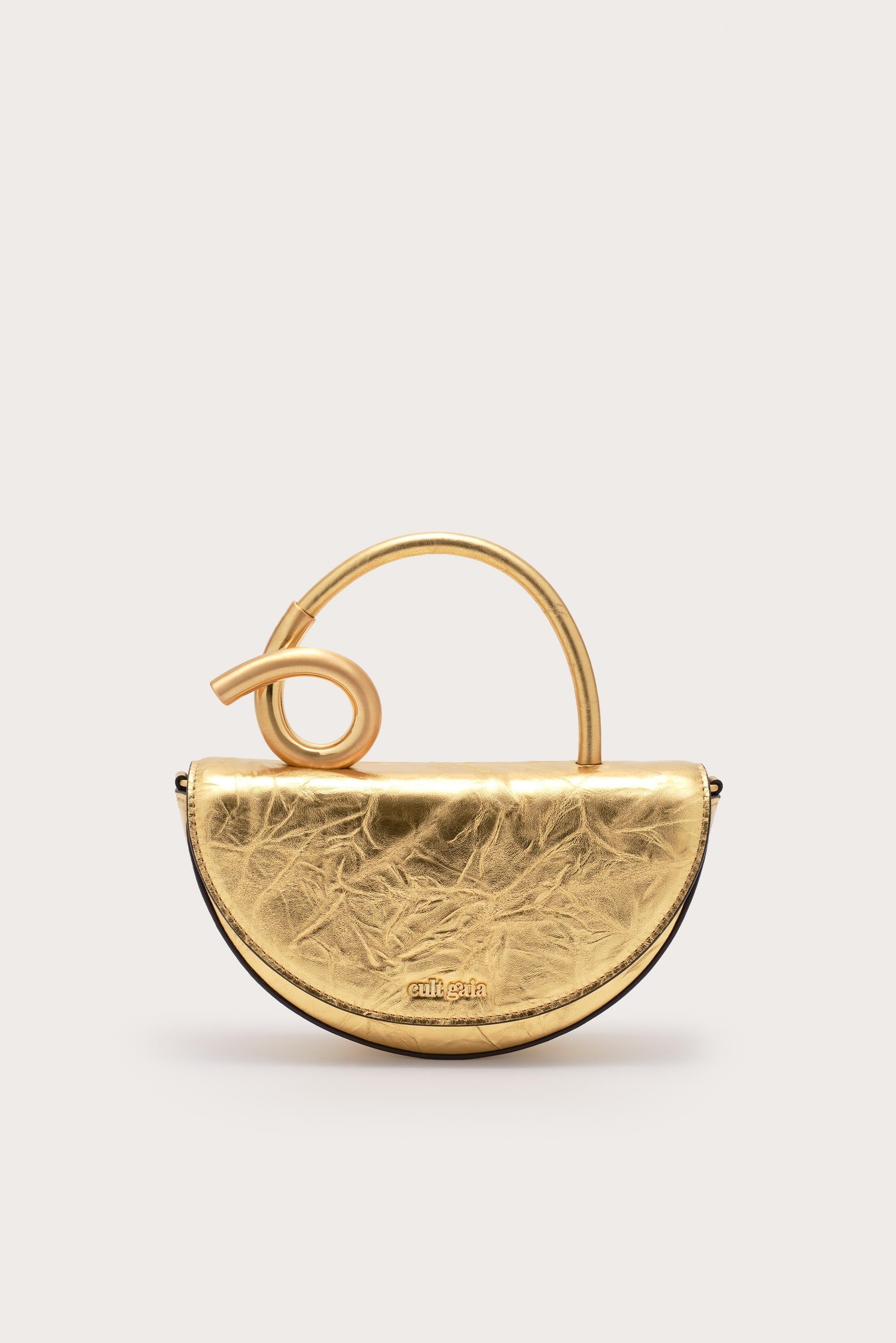 Bandoulière Nano - Brushed Brass