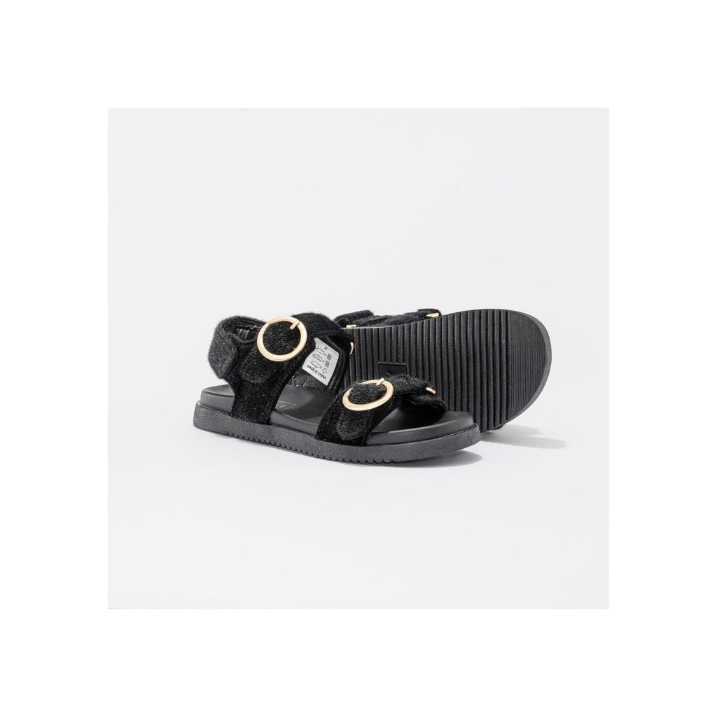 Sandales Azura Black-Pony Hair