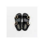 Sandales Azura Black-Pony Hair
