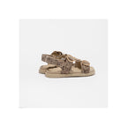 Sandales Azura Beige-Dots-Pony Hair