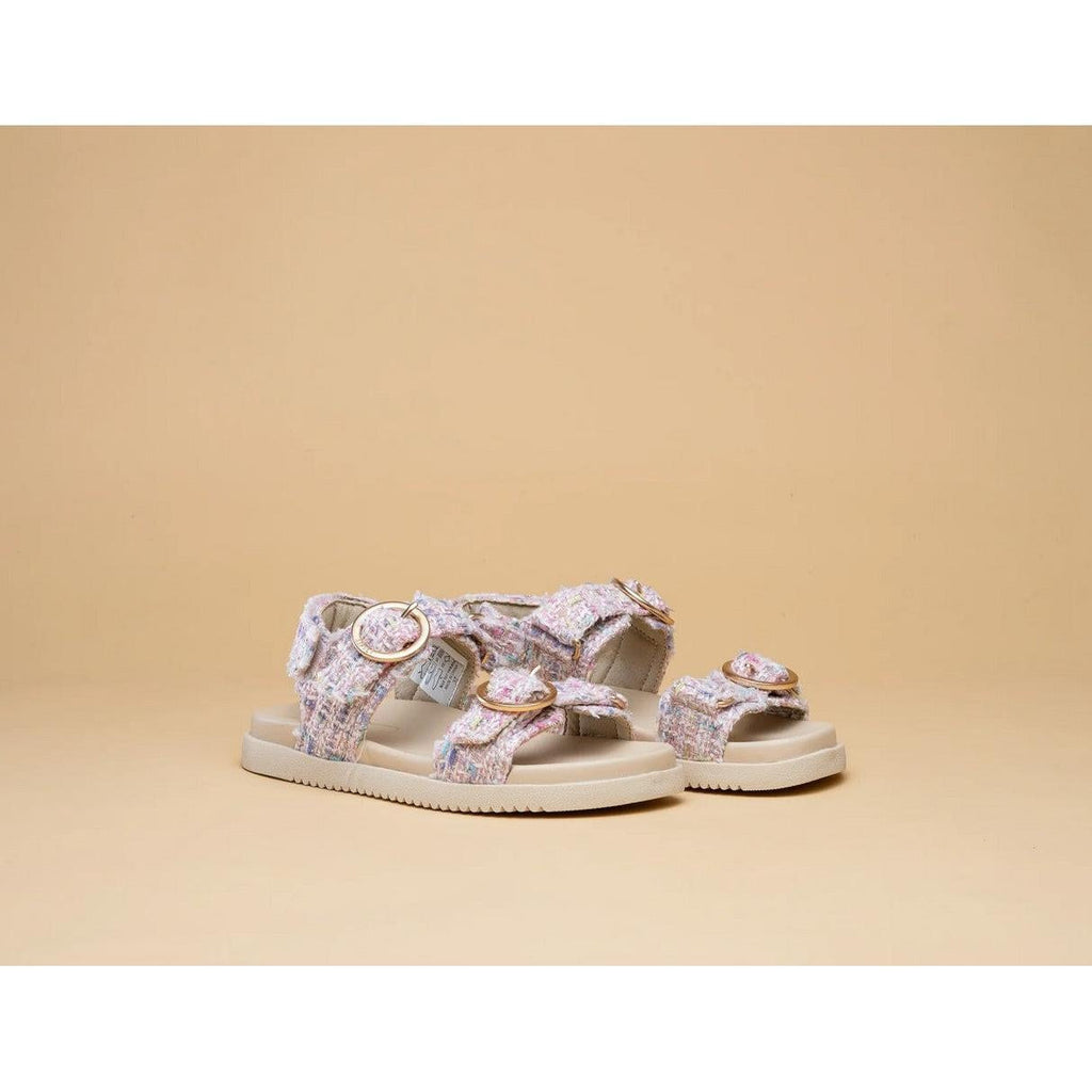 Sandales Azura - Pink Tweed