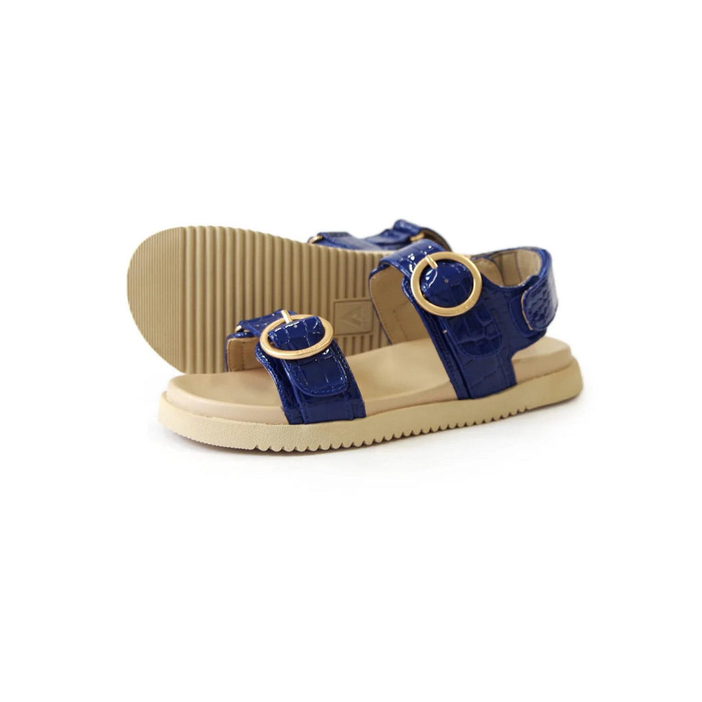 Sandales Azura - Navy/Croc