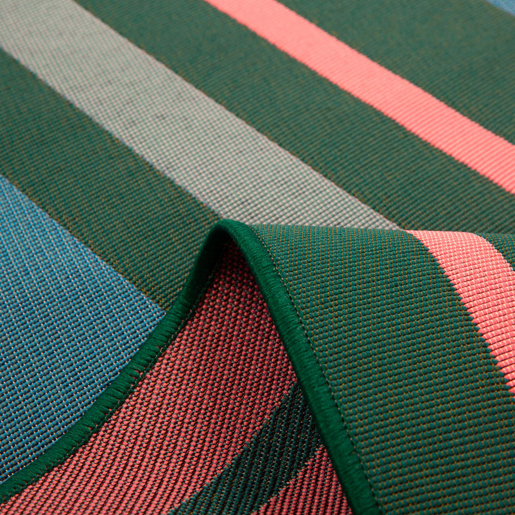 Azur - Tapis D'Extérieur - Polypropylène/Polyester - Vert