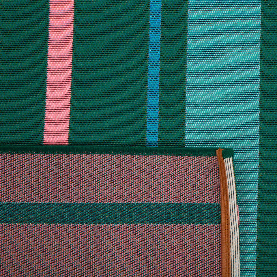Azur - Tapis D'Extérieur - Polypropylène/Polyester - Vert