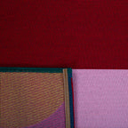 Azur - Tapis D'Extérieur - Polypropylène/Polyester - Rouge