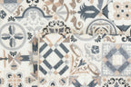 Azulejo - Tapis De Cuisine D'Intérieur - Polyester Imprimé - Marron