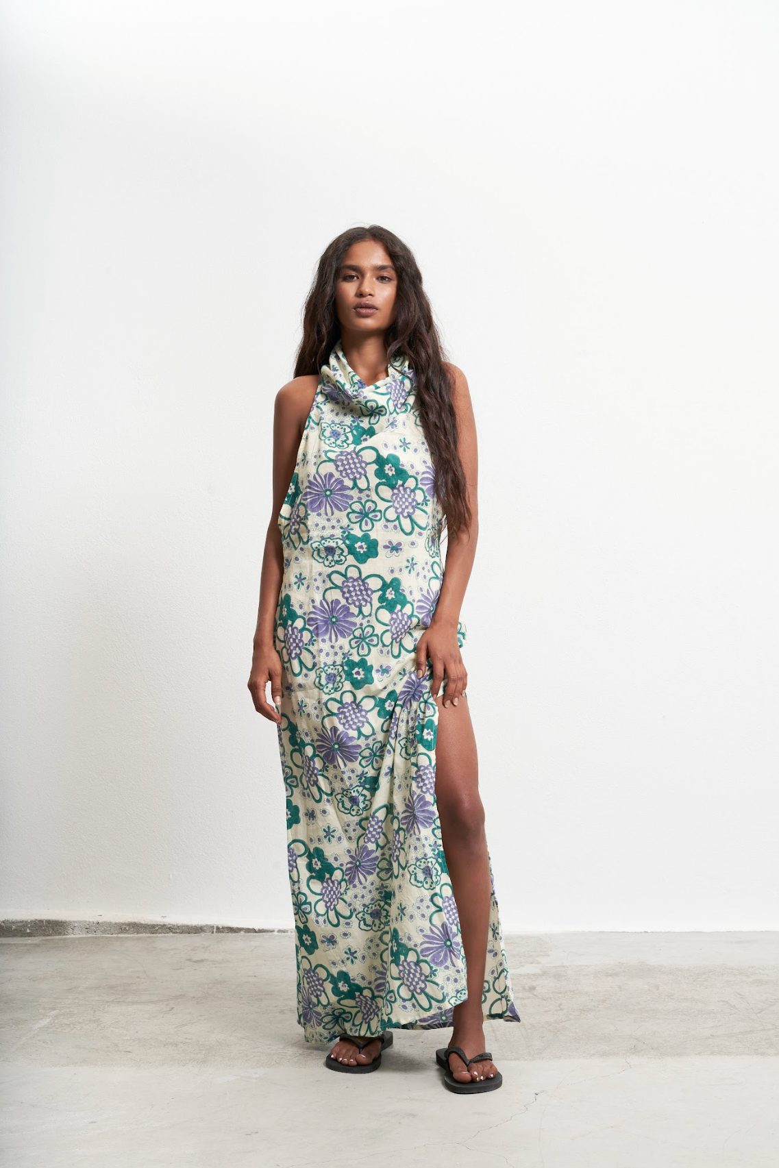 Robe Adrie Flowers