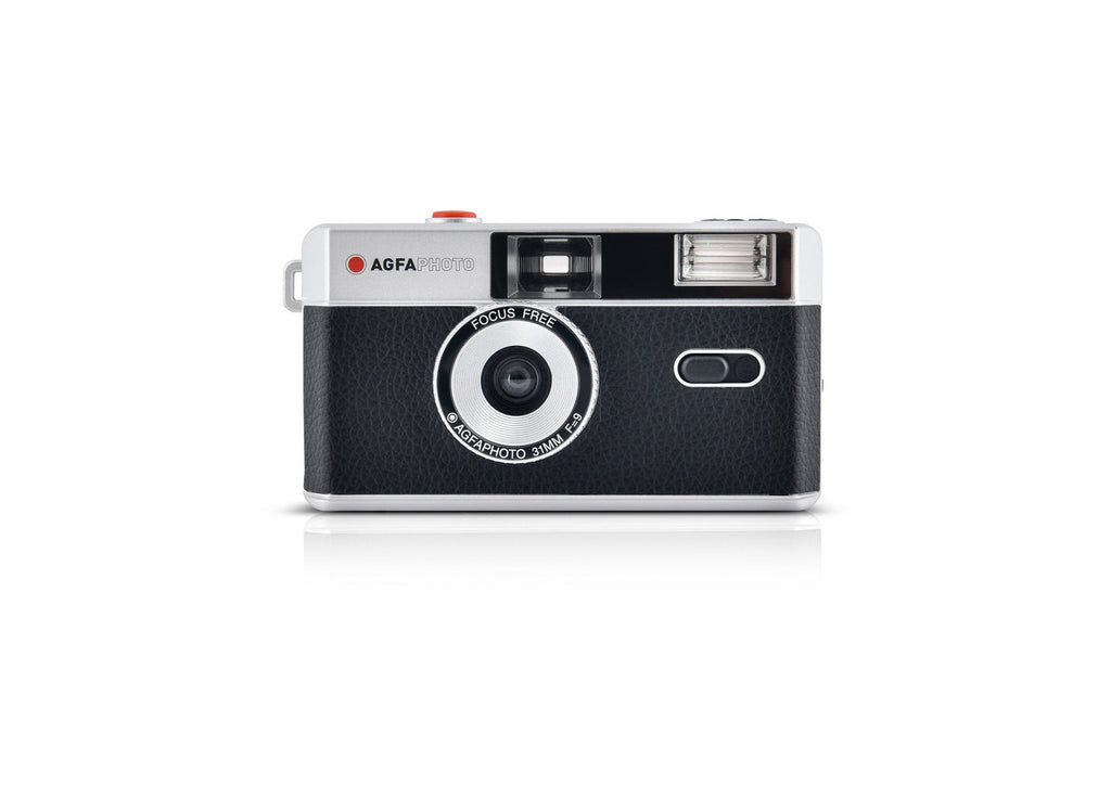 Appareil Argentique 35mm - Noir - 2 Pellicules Couleur Offertes - Agfaphoto