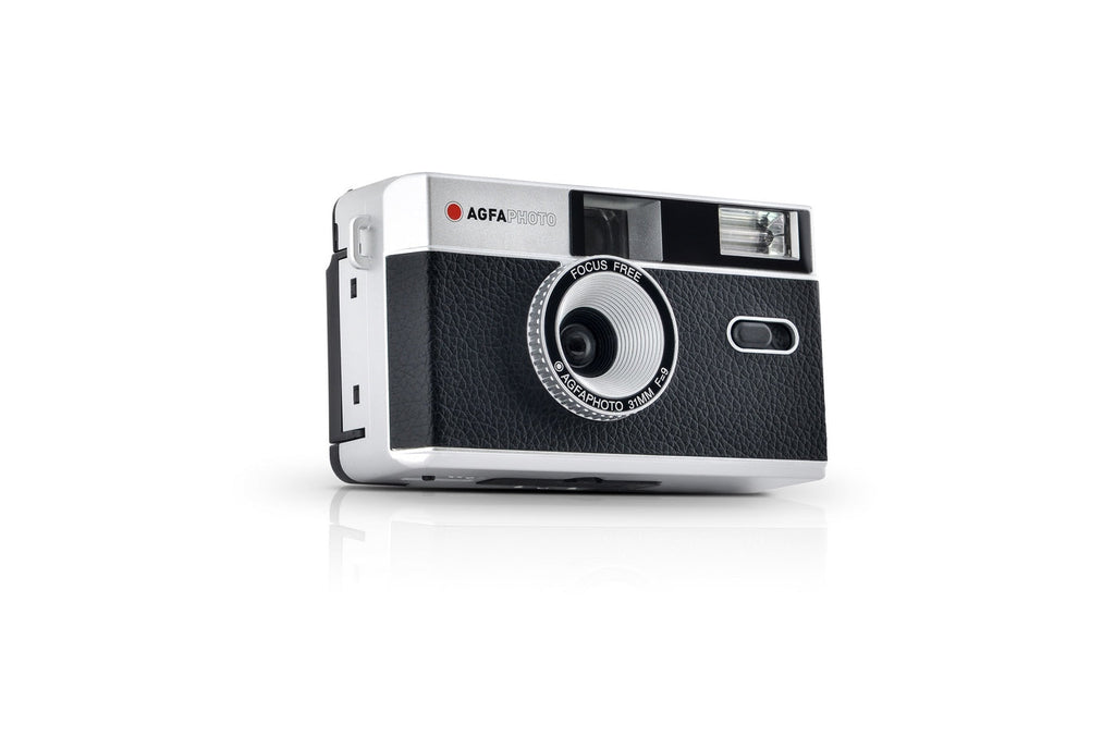 Appareil Argentique 35mm - Noir - 2 Pellicules Couleur Offertes - Agfaphoto