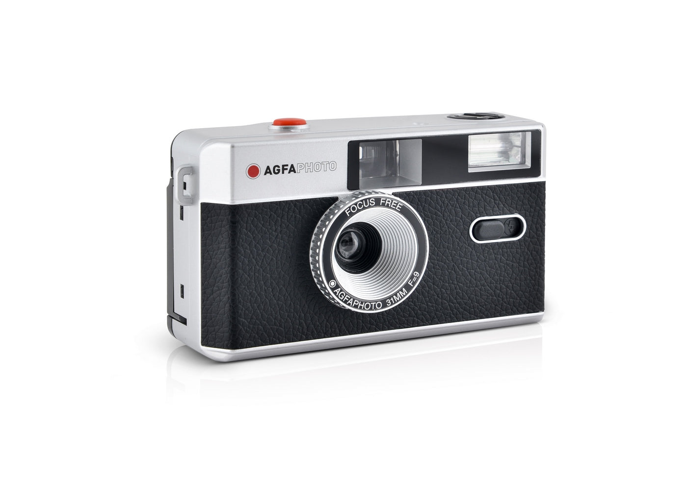 Appareil Argentique 35mm - Noir - 2 Pellicules Couleur Offertes - Agfaphoto
