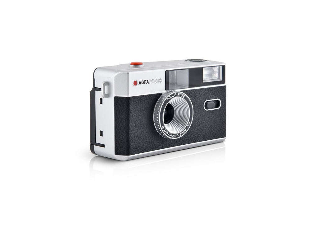Appareil Argentique 35mm - Noir - 2 Pellicules Couleur Offertes - Agfaphoto