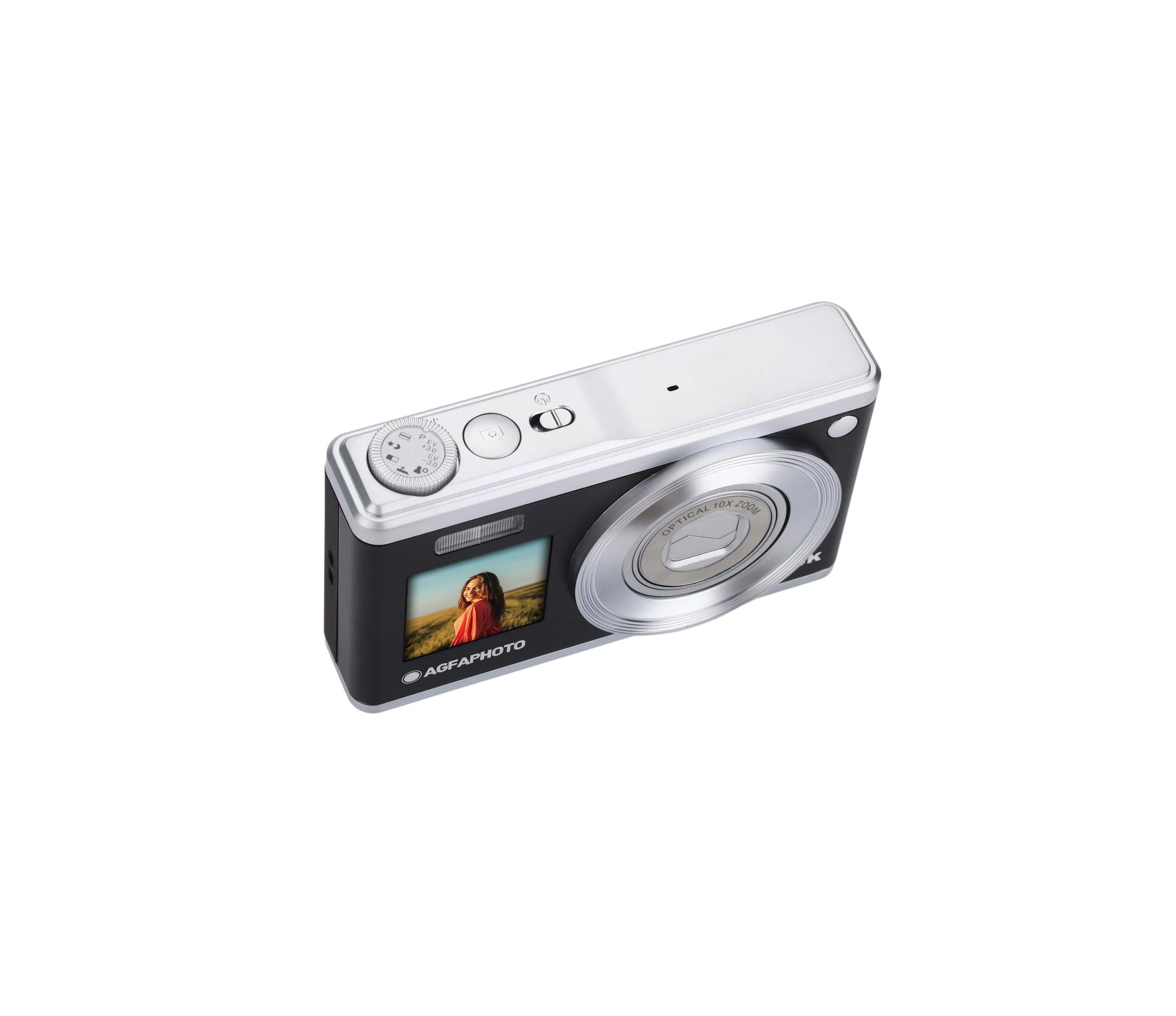 Appareil Photo Numérique Compact - Realishot DC9200 - Noir - Micro Carte SD 32GB Offerte - Agfaphoto