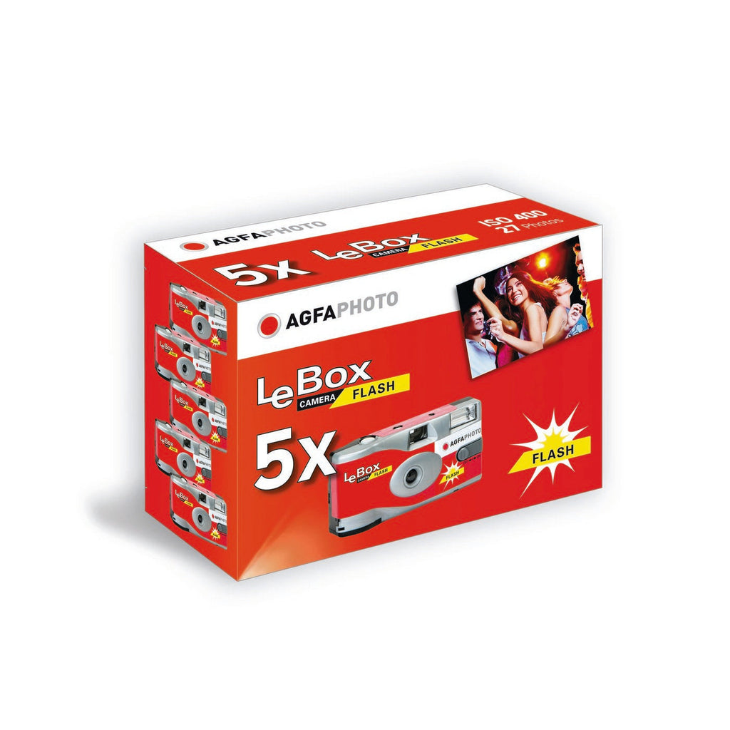 Appareil Photo Jetable - LeBox - 27 Photos Couleur - Agfaphoto
