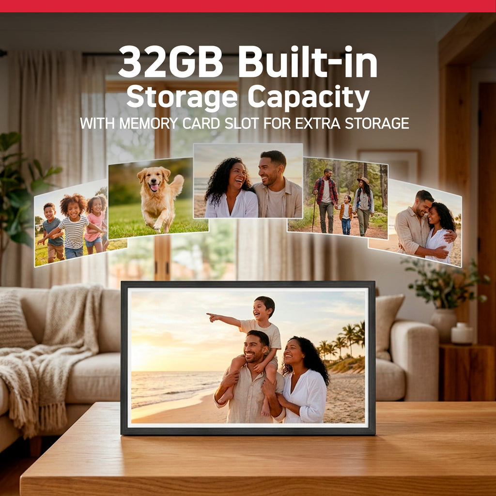 Cadre Numérique Wifi 24 Pouces - Frameo - Agfaphoto