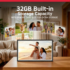 Cadre Numérique Wifi 24 Pouces - Frameo - Agfaphoto
