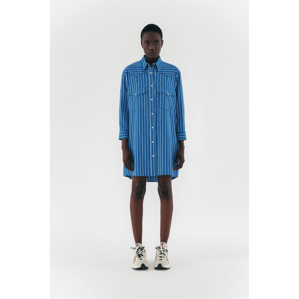 Margaux Lonnberg - Robe Akai - Blue Stripes