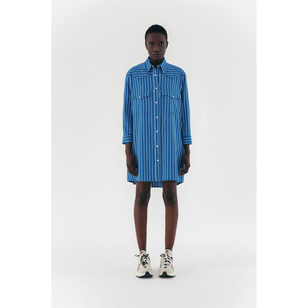 Margaux Lonnberg - Robe Akai - Blue Stripes