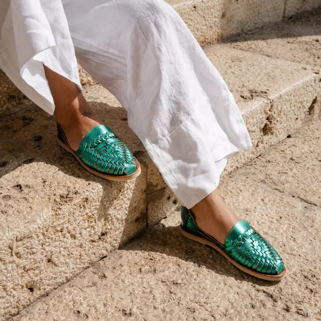 Huaraches Alegre - Vert Emeraude