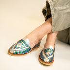 Huaraches Alegre - Argent Blue Mermaid