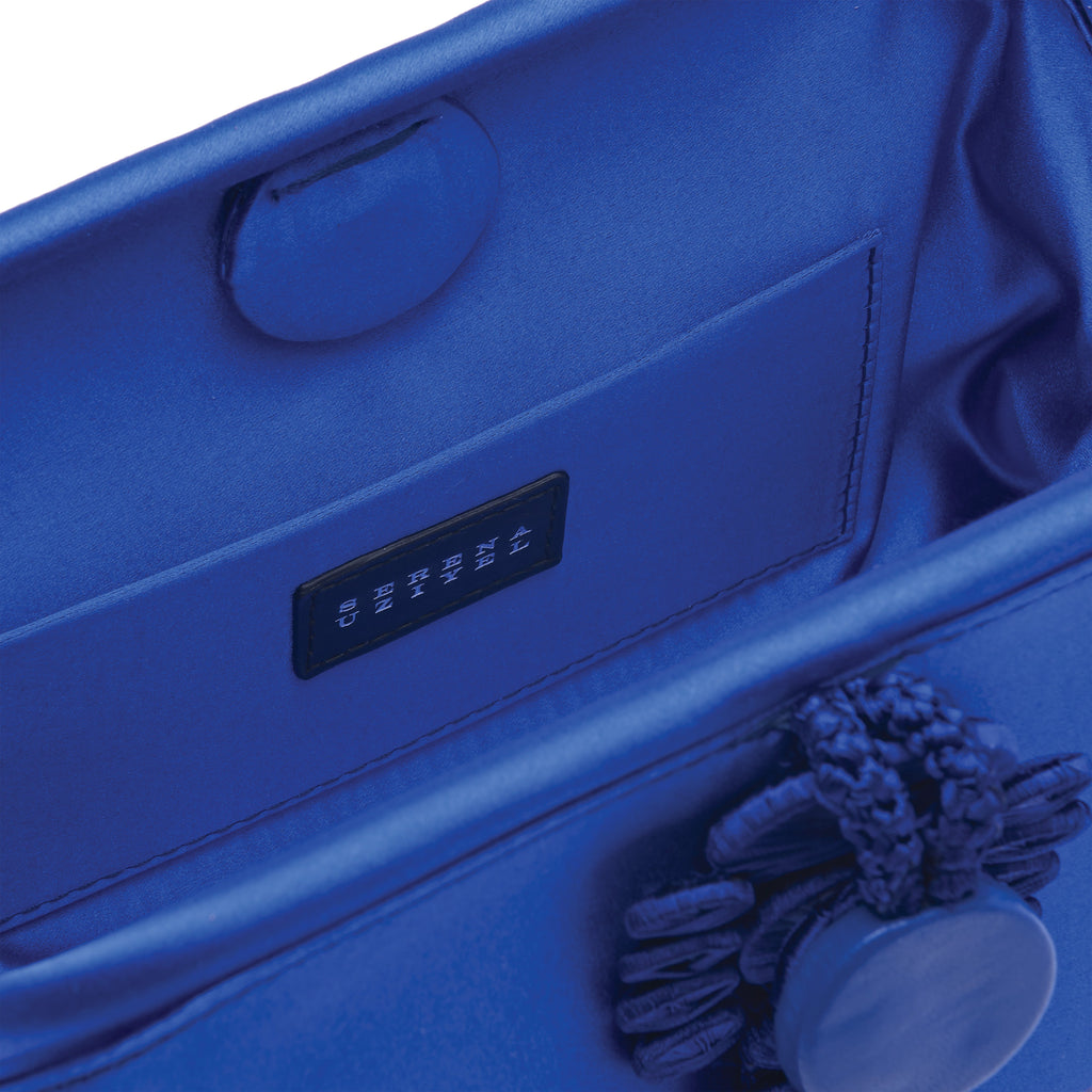 Alessa Sapphire Pouch Bag