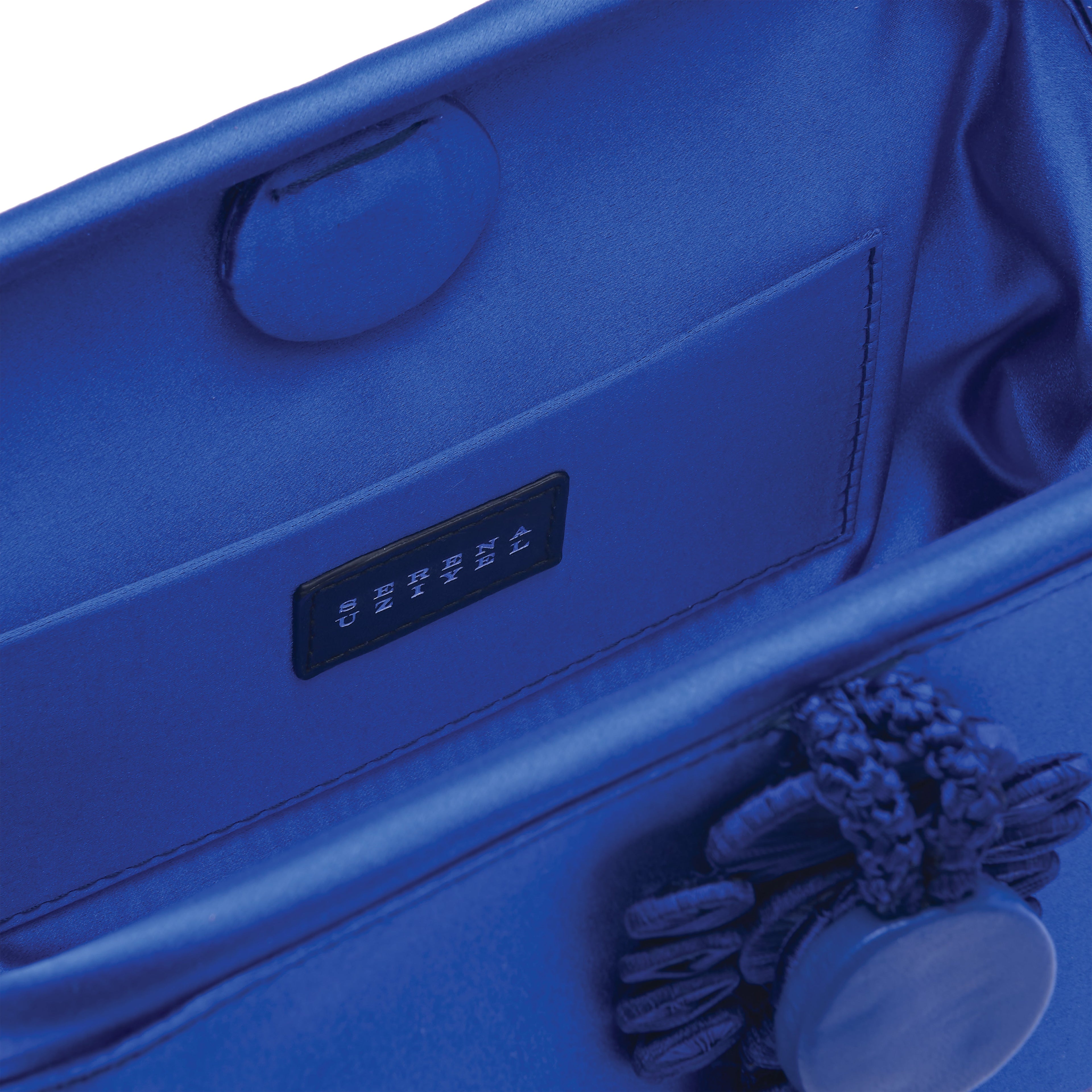 Alessa Sapphire Pouch Bag