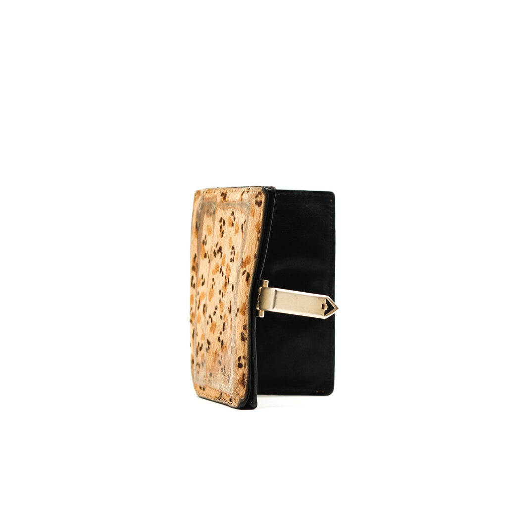 Portefeuille Bottega Veneta Leopard