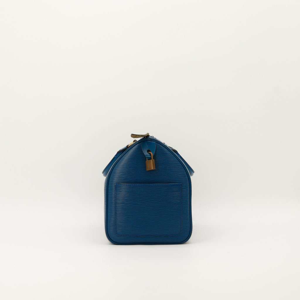 Le Speedy 30 Épi Bleu Louis Vuitton
