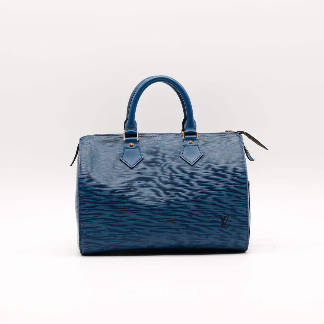 Le Speedy 25 Épi Bleu Louis Vuitton