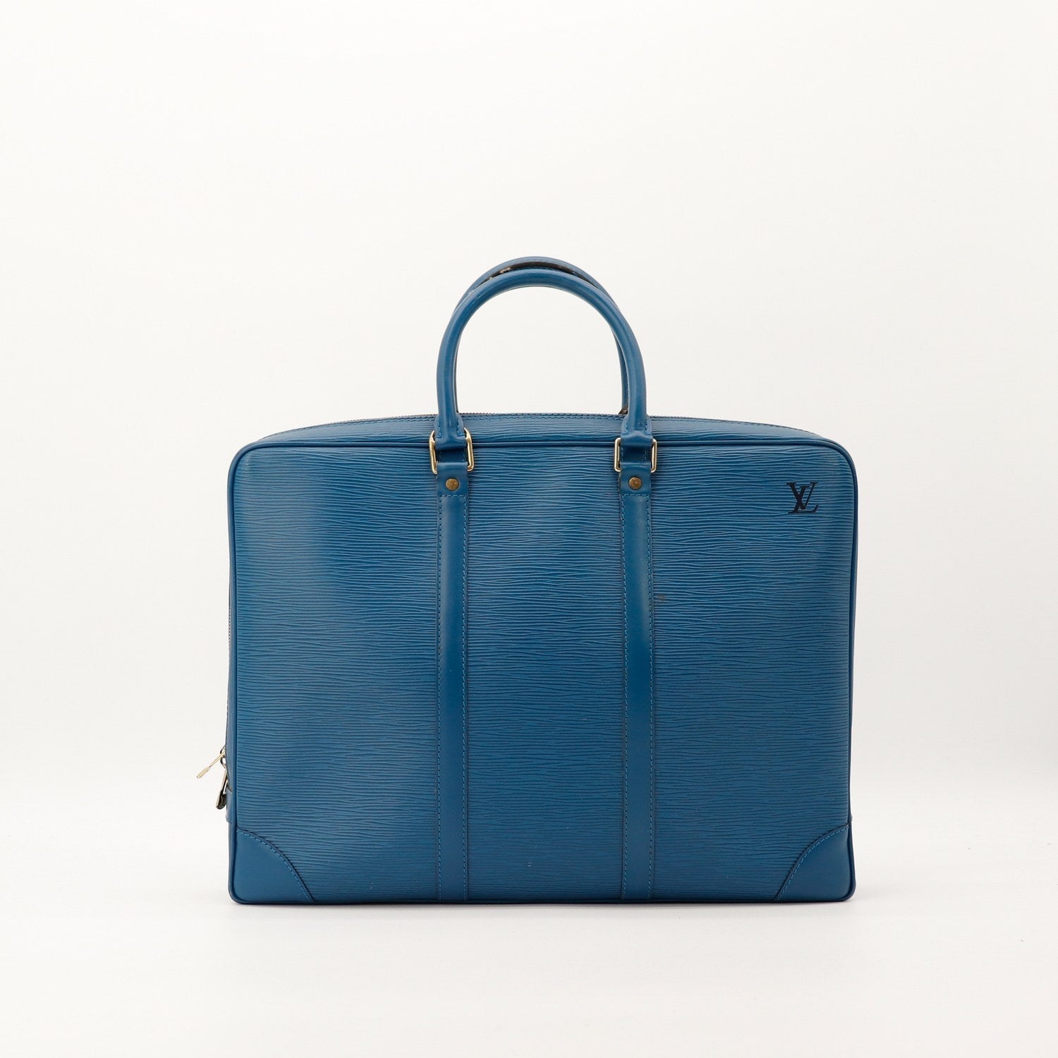Le Porte-Documents Voyage Epi Bleu Louis Vuitton