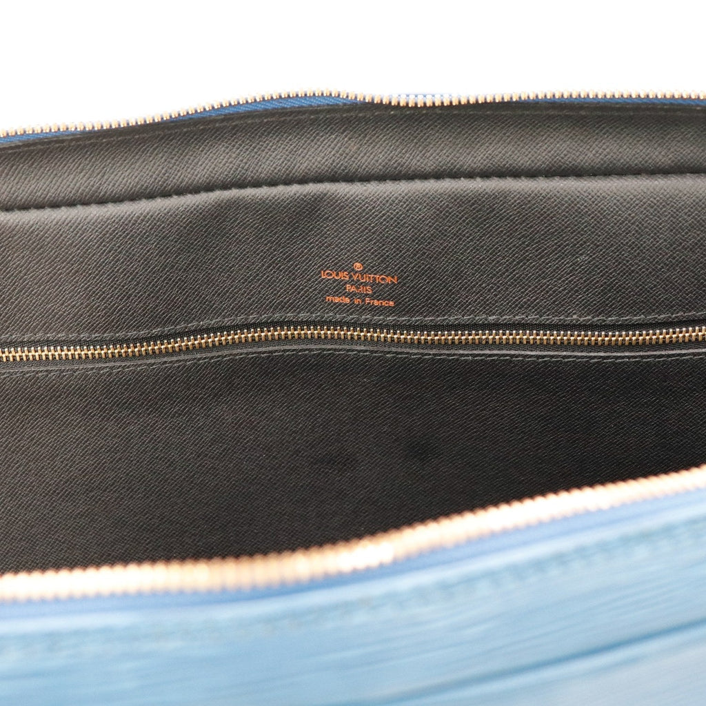 Le Porte-Documents Voyage Epi Bleu Louis Vuitton