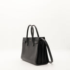 Le Sac De Jour Small Noir Saint Laurent